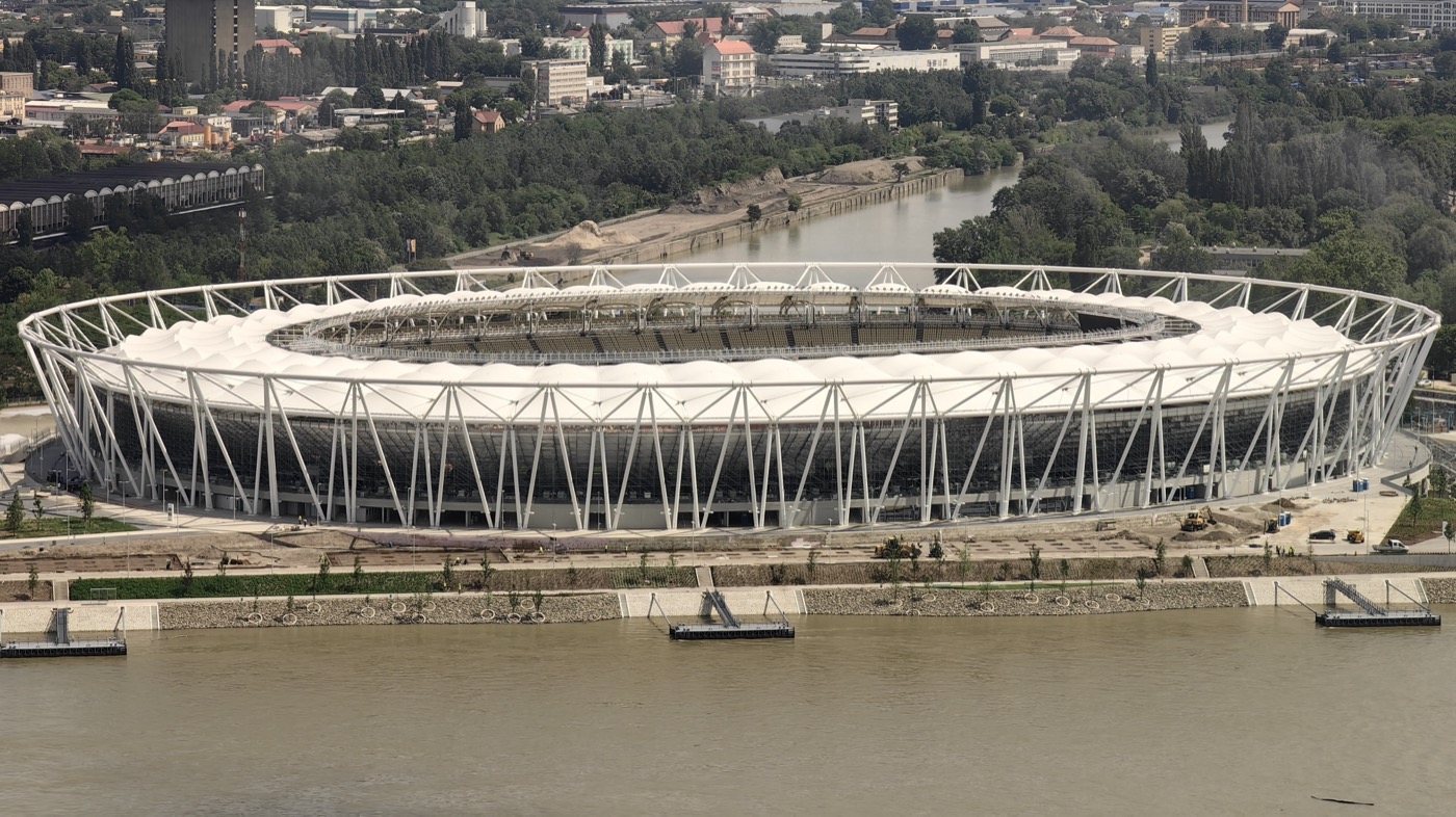 A Nemzeti Atlétikai Központ Budapesten a 2023-as Atlétikai Világbajnokságon